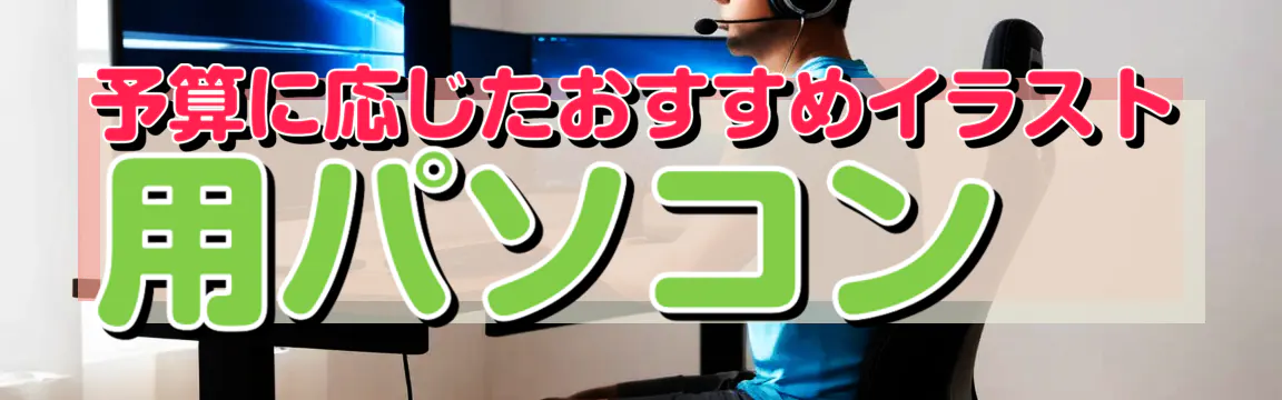 予算に応じたおすすめイラスト用パソコン