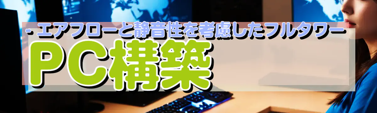 - エアフローと静音性を考慮したフルタワーPC構築
