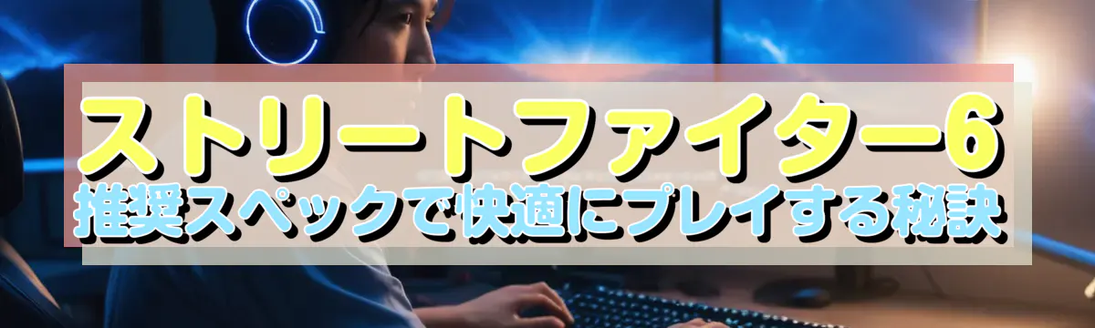 ストリートファイター6推奨スペックで快適にプレイする秘訣