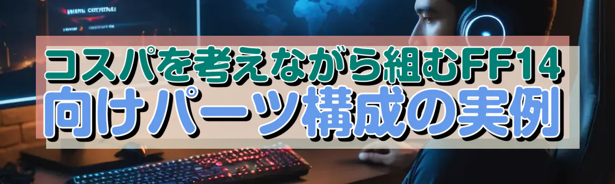 コスパを考えながら組むFF14向けパーツ構成の実例
