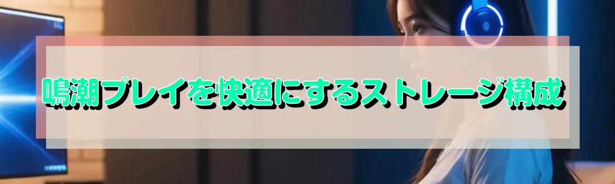 鳴潮プレイを快適にするストレージ構成