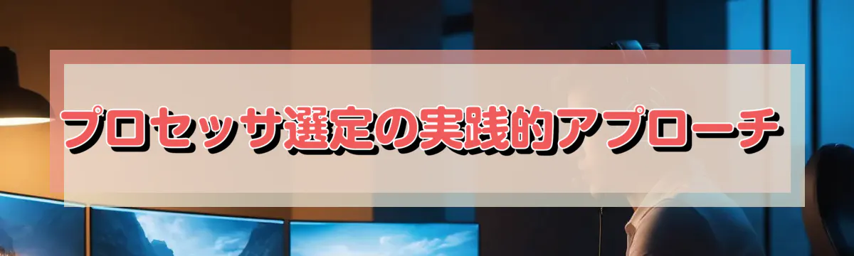 プロセッサ選定の実践的アプローチ