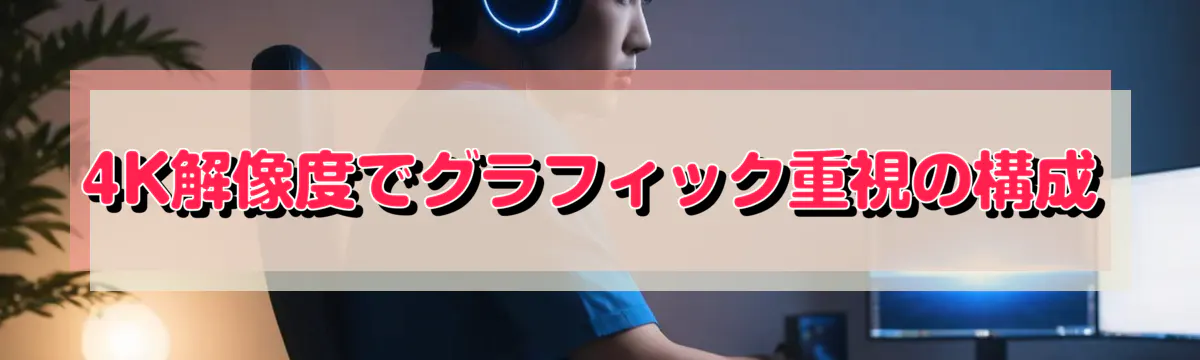 4K解像度でグラフィック重視の構成