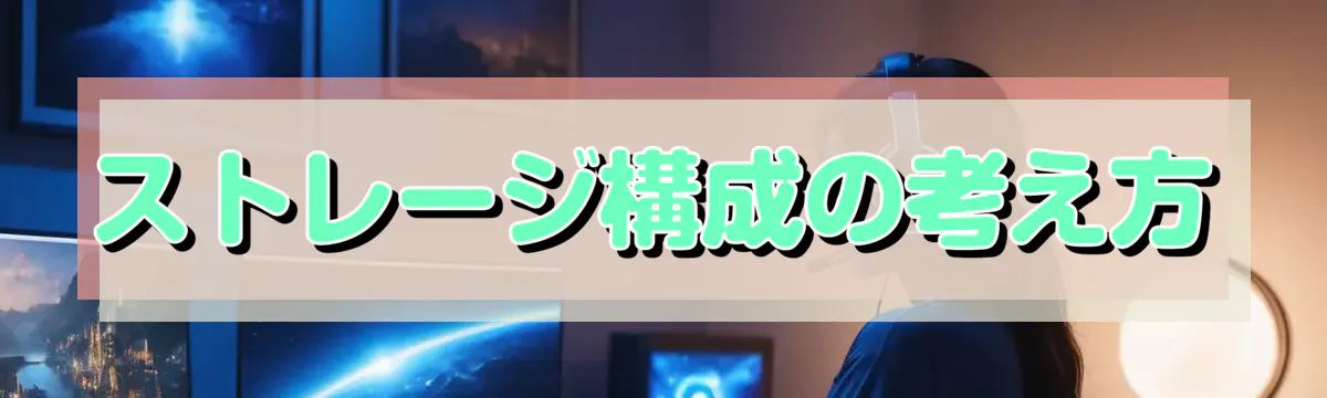 ストレージ構成の考え方