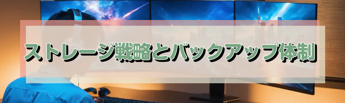 ストレージ戦略とバックアップ体制