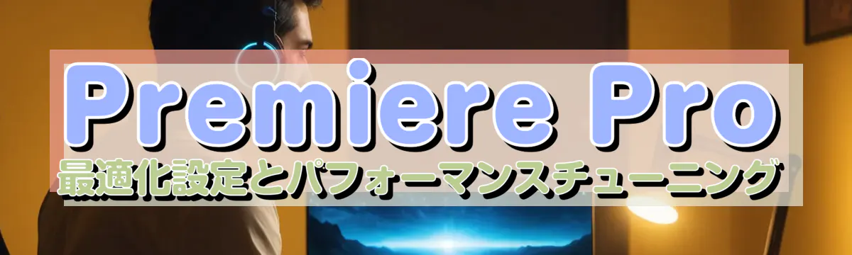 Premiere Pro最適化設定とパフォーマンスチューニング