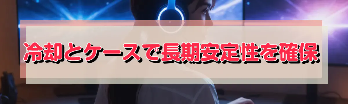 冷却とケースで長期安定性を確保