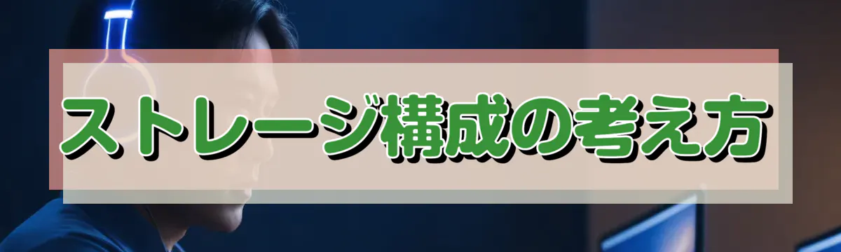 ストレージ構成の考え方