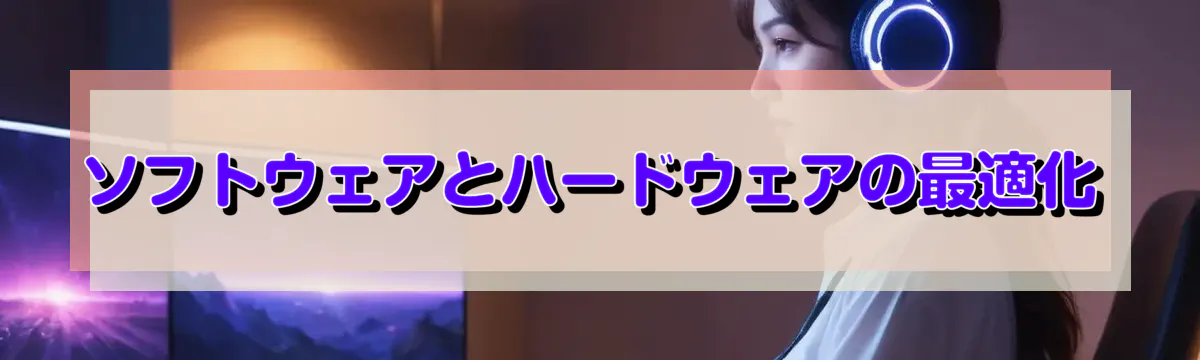 ソフトウェアとハードウェアの最適化