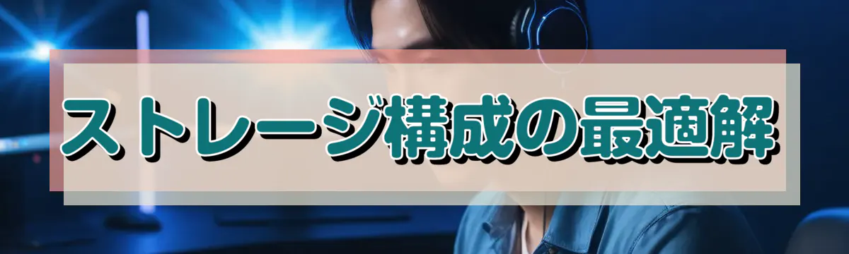 ストレージ構成の最適解