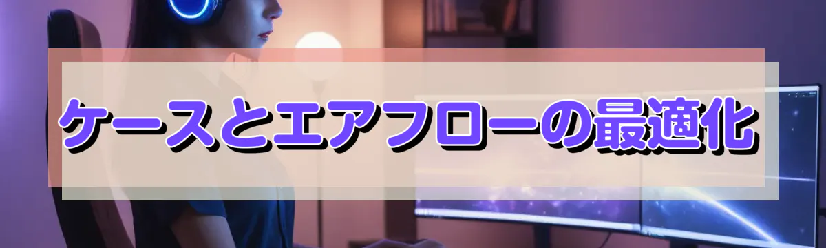 ケースとエアフローの最適化
