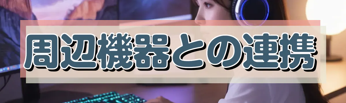 周辺機器との連携