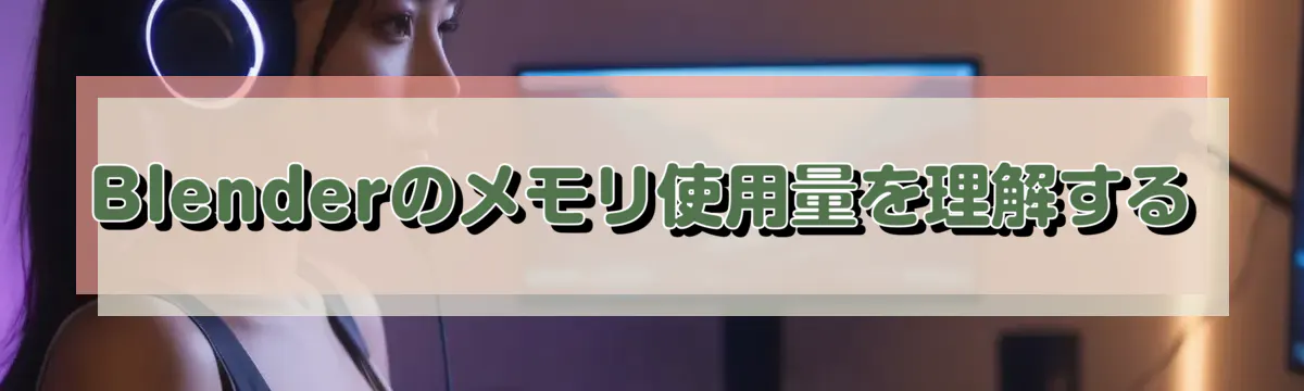 Blenderのメモリ使用量を理解する