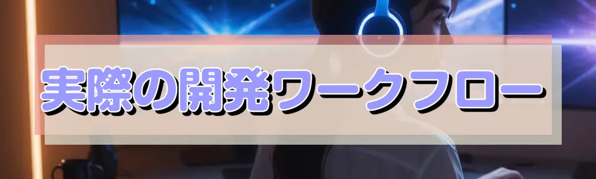 実際の開発ワークフロー