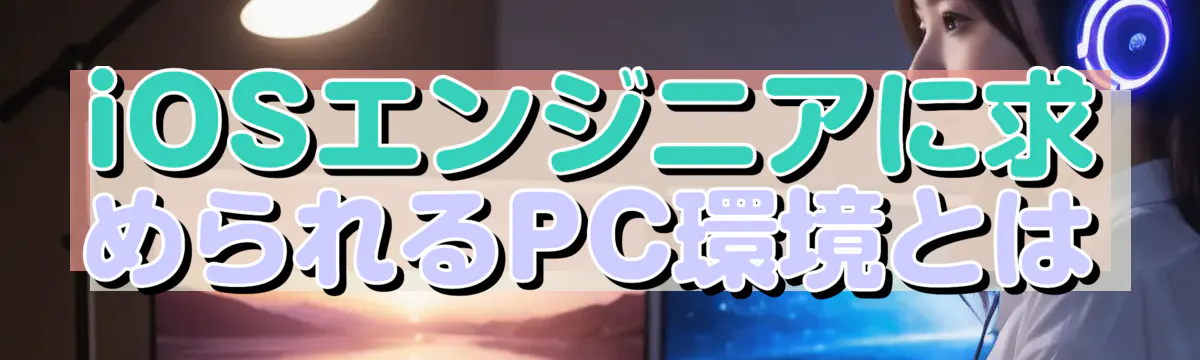 iOSエンジニアに求められるPC環境とは