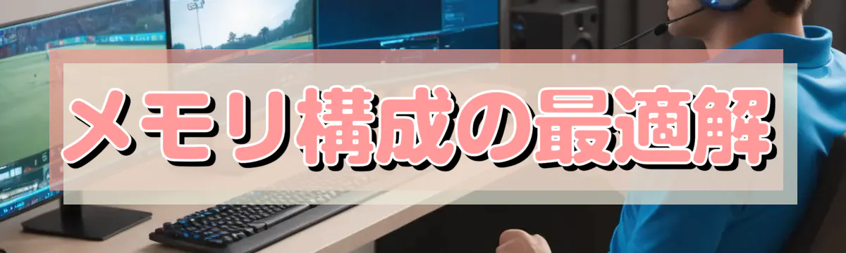 メモリ構成の最適解