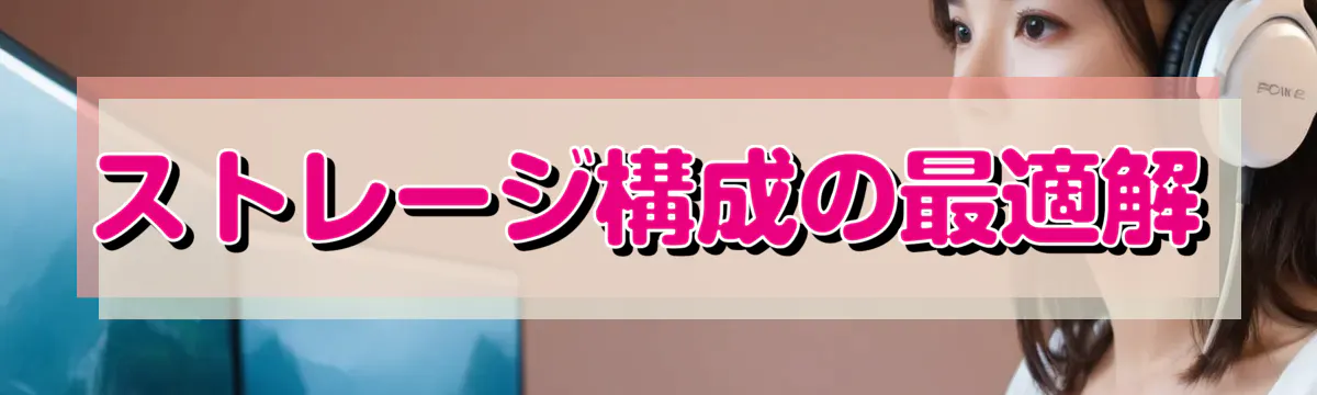 ストレージ構成の最適解