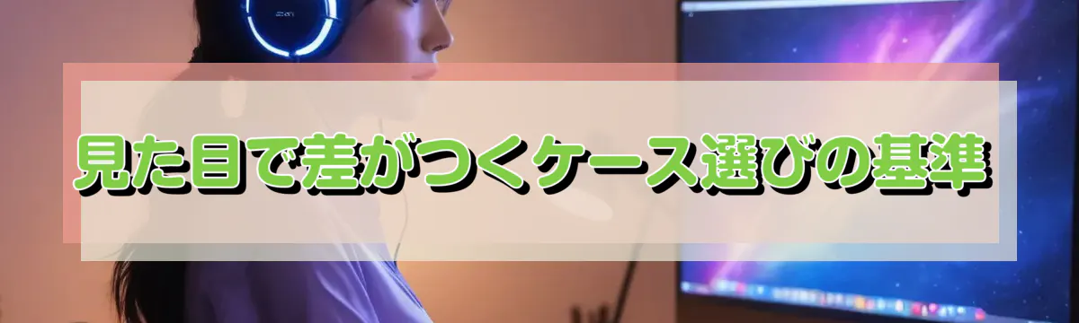 見た目で差がつくケース選びの基準