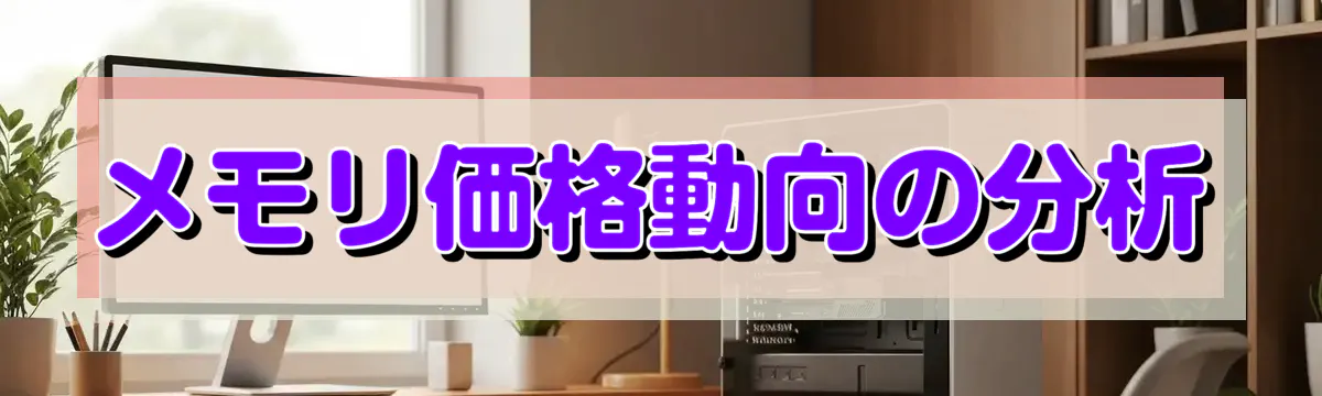 メモリ価格動向の分析