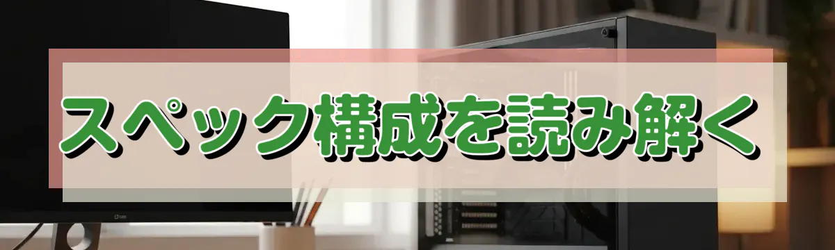 スペック構成を読み解く