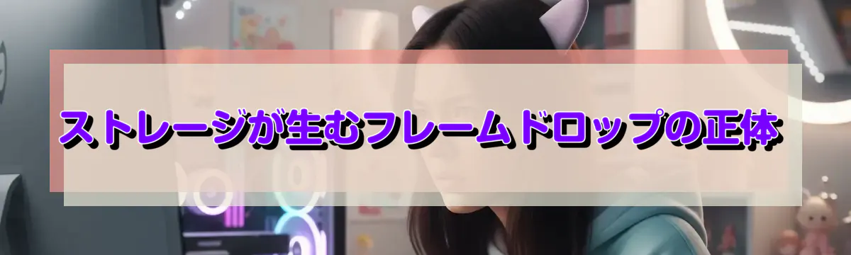 ストレージが生むフレームドロップの正体