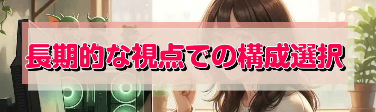 長期的な視点での構成選択