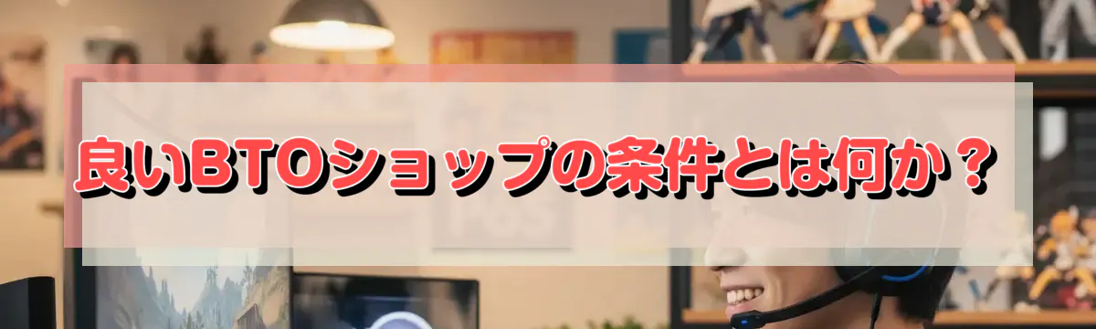 良いBTOショップの条件とは何か？