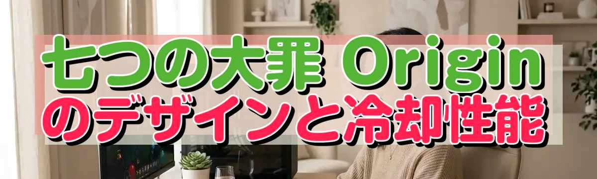 七つの大罪 Originのデザインと冷却性能