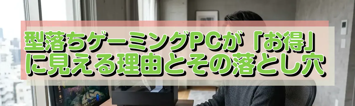 型落ちゲーミングPCが「お得」に見える理由とその落とし穴